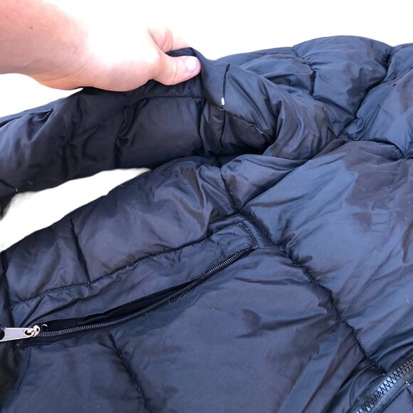 VINTAGE The North Face Nuptse Black 800 Series Jacket Large - Picture 9 of 13